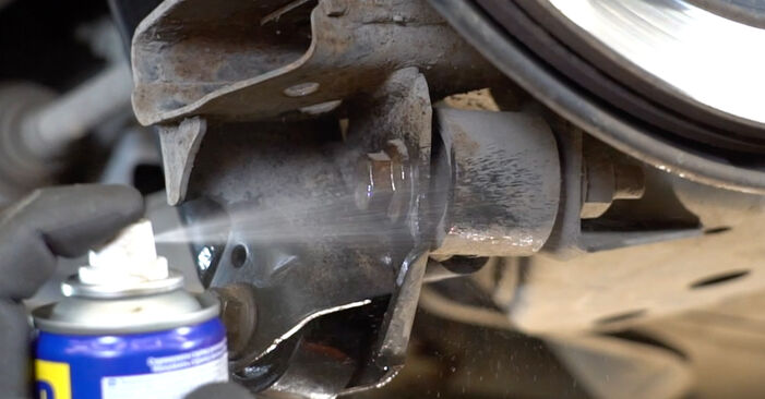 How to remove NISSAN QASHQAI 1.6 dCi 2010 Control Arm - online easy-to-follow instructions