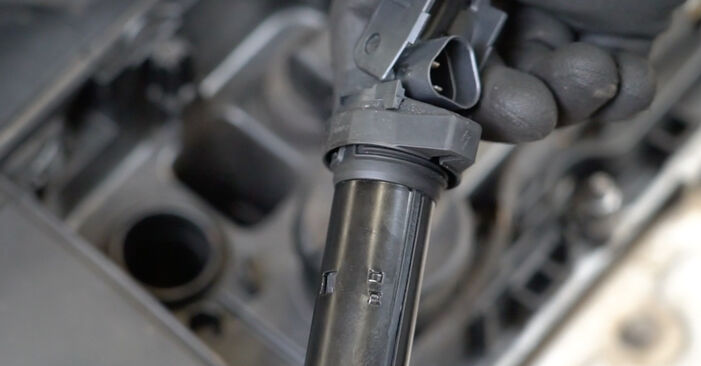 2013 Peugeot 207 WA 1.6 16V RC Cewka zapłonowa instrukcja wymiany krok po kroku