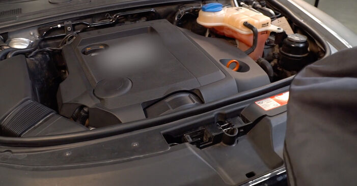 AUDI A6 Filtre à Carburant manuel de remplacement étape par étape