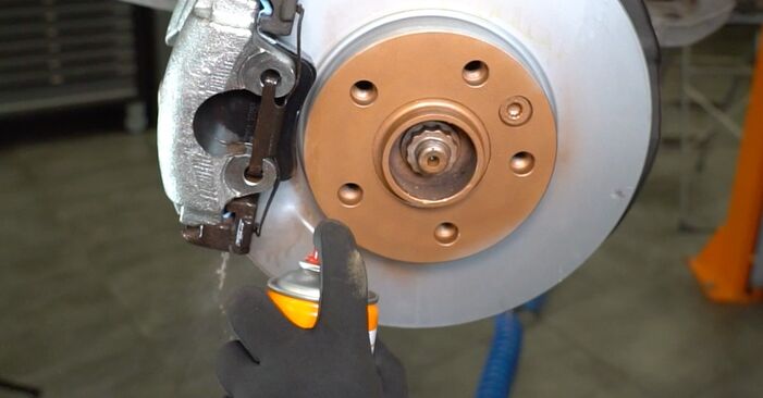 How to remove VW MULTIVAN 2.0 BiTDI 2007 Brake Discs - online easy-to-follow instructions