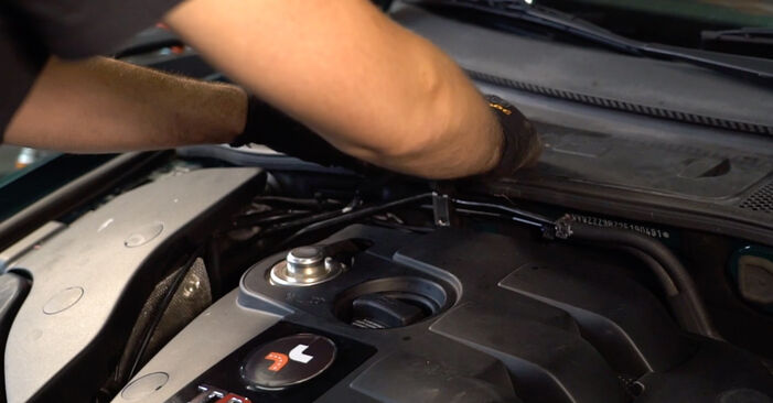 VW PASSAT 1.9 TDI Innenraumfilter austauschen: Handbücher und Video-Anleitungen online