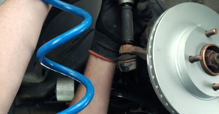 Wie kompliziert ist es, selbst zu reparieren: Spurstangenkopf am Ford Fiesta Mk5 1.6 16V 2007 ersetzen – Laden Sie sich illustrierte Wegleitungen herunter