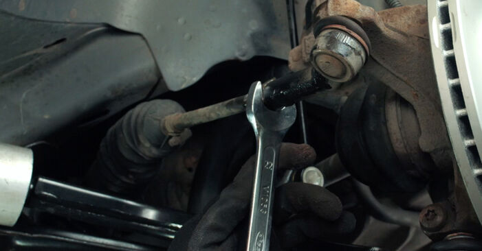 Wie lange braucht der Teilewechsel: Spurstangenkopf am Ford Fiesta Mk5 2009 - Einlässliche PDF-Wegleitung