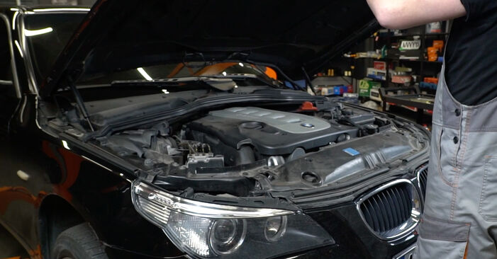How to change Oil Filter on BMW E60 2001 - free PDF and video manuals
