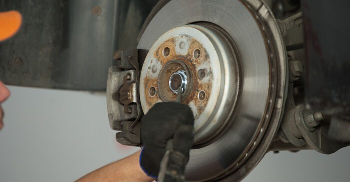 Changing of Wheel Bearing on BMW E60 2009 won't be an issue if you follow this illustrated step-by-step guide