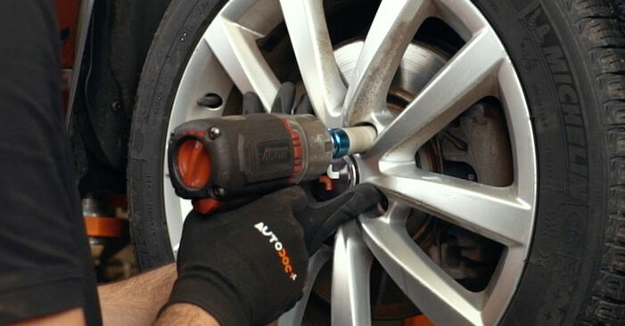 Vanskelighetsgrad: Bytte av Hjullager på VW Passat B7 Sedan 2.0 TSI 2011 – last ned illustrert veiledning
