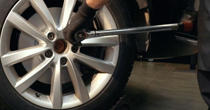 Tauschen Sie Koppelstange beim VW Passat Limousine (362) 1.8 TSI 2013 selbst aus
