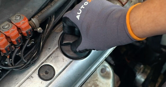 Jak zdjąć i wymienić Filtr olejowy Golf AJ5 1.6 TDI 4motion 2013 - łatwe w użyciu instrukcje online
