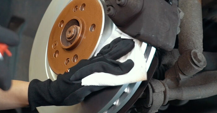 Changing Brake Pads on MERCEDES-BENZ M-Class (W163) ML 55 AMG 5.4 (163.174) 2001 by yourself