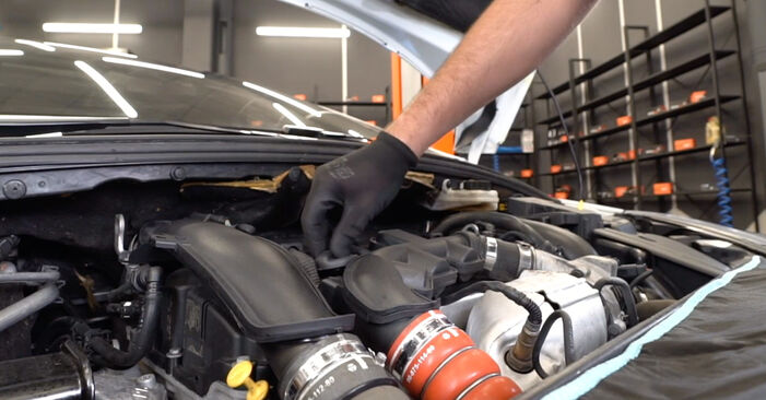 How to remove PEUGEOT EXPERT 1.6 HDi 90 16V 2011 Oil Filter - online easy-to-follow instructions