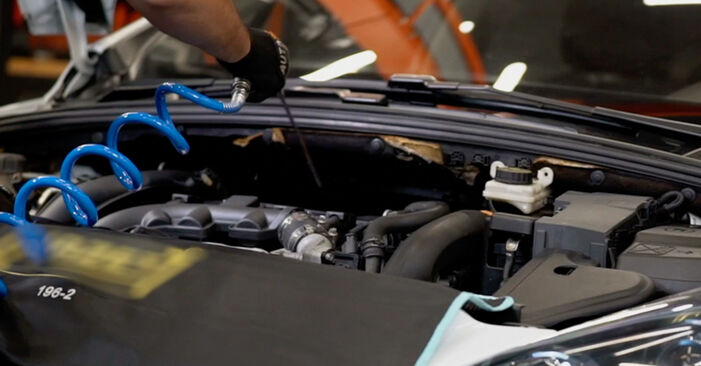 2014 Peugeot 308 SW 2.0 HDi Filtr powietrza instrukcja wymiany krok po kroku