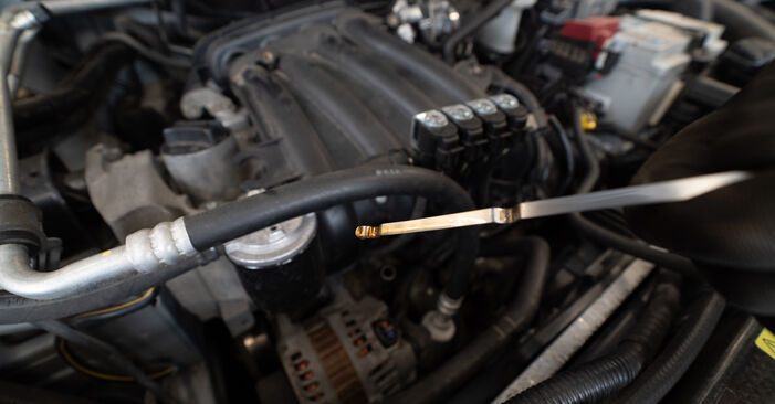 Jak wymienić Filtr oleju w NISSAN 370Z Coupe (Z34) 3.7 2014: pobierz instrukcje PDF i instrukcje wideo