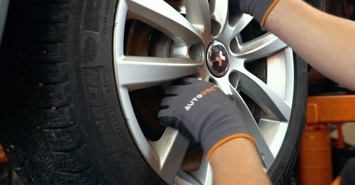 VW Beetle Cabrio 1.6 TDI 2013 ABS Sensor wechseln: Gratis Reparaturanleitungen