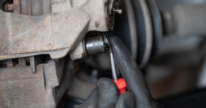 VW BORA Bremsekaliber trin-for-trin udskiftnings manual