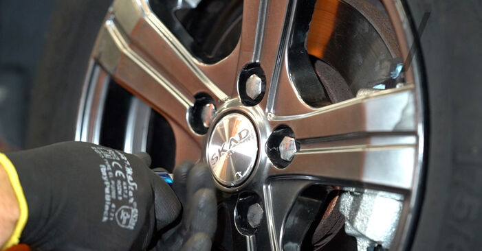 Hvor lang tid tager en udskiftning: Bremsekaliber på VW BORA - informativ PDF-manual