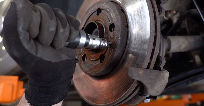 Replacing Brake Discs on VW Polo 9A4 2012 1.4 by yourself