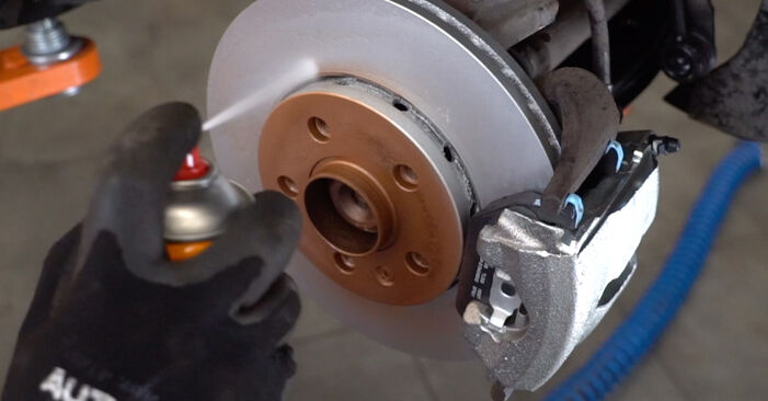 How to replace Brake Discs on VW up! Hatchback (121, 122, BL1, BL2) 2016: download PDF manuals and video instructions