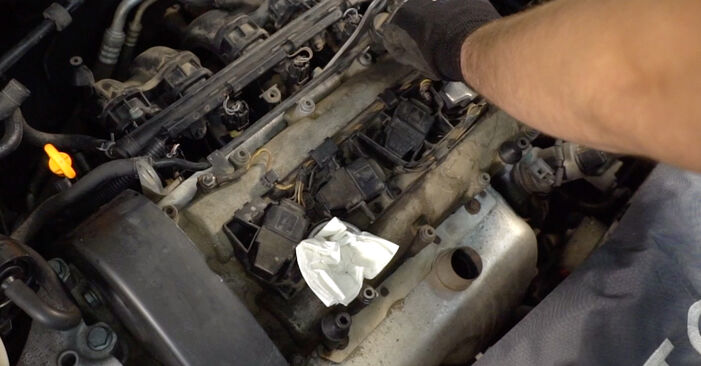 VW FOX Uždegimo žvakė keitimas: nemokamos remonto instrukcijos