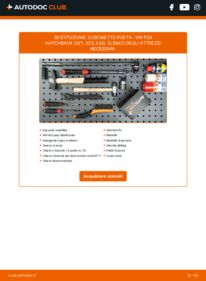 Sostituzione di Cuscinetto Ruota VW Fox 5z1 1.2