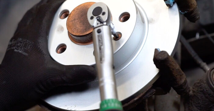 AUDI TT Bremseskiver gør-det-selv udskiftnings værksted manual