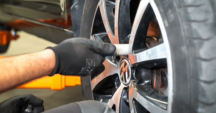Podrobné odporúčania pre svojpomocnú výmenu VW Beetle Cabrio 2015 2.0 TDI Tlmič pruzenia
