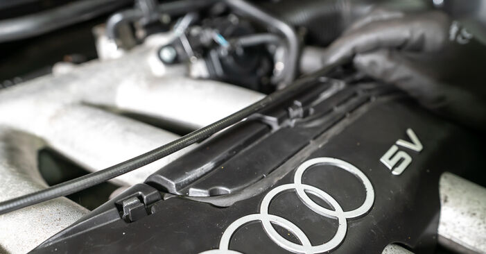 Wie man Zündkerzen beim Audi A3 Cabrio 2008 wechselt - Gratis PDF- und Video-Tutorials