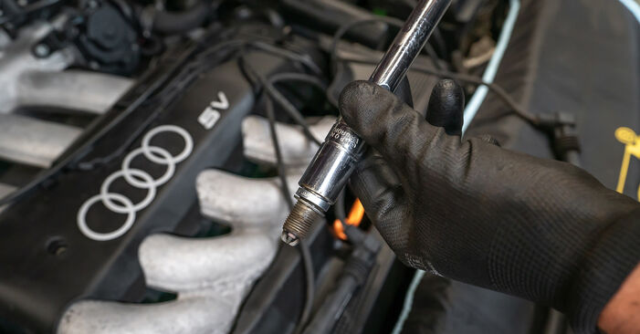 How to remove AUDI A3 1.2 TFSI 2012 Spark Plug - online easy-to-follow instructions