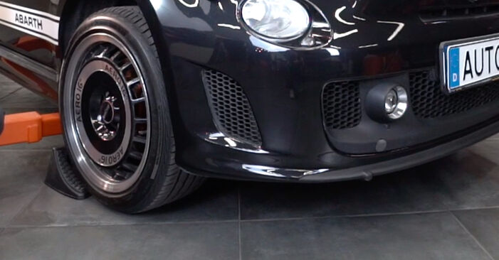 How to remove ABARTH 500 / 595 1.4 (312.AXZ1A) 2013 Springs - online easy-to-follow instructions