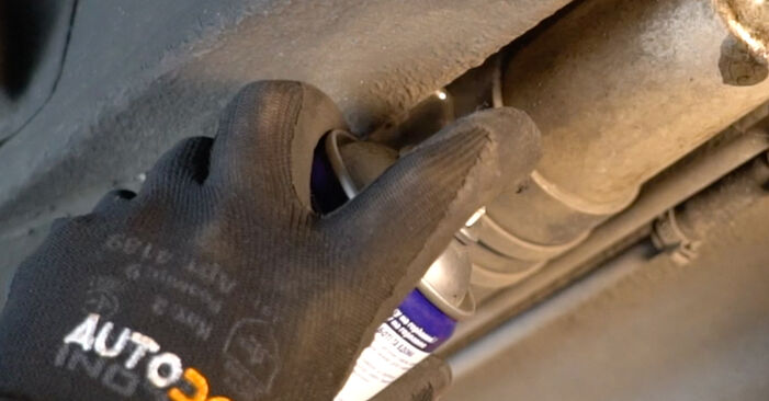 Hvor lang tid tager en udskiftning: Brændstoffilter på BMW Z3 - informativ PDF-manual