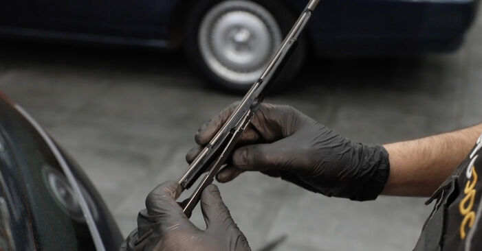 Changing Wiper Blades on FORD FUSION (JU_) 1.6 TDCi 2005 by yourself