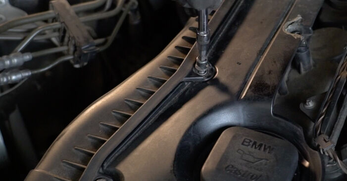 Hvordan man udskifter Luftfilter på BMW X6: hent PDF manualer og video instruktioner