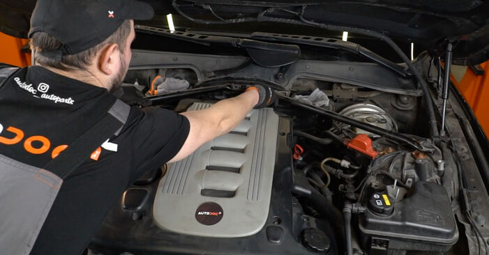 Replacing Air Filter on BMW E71 2009 xDrive 35 d by yourself