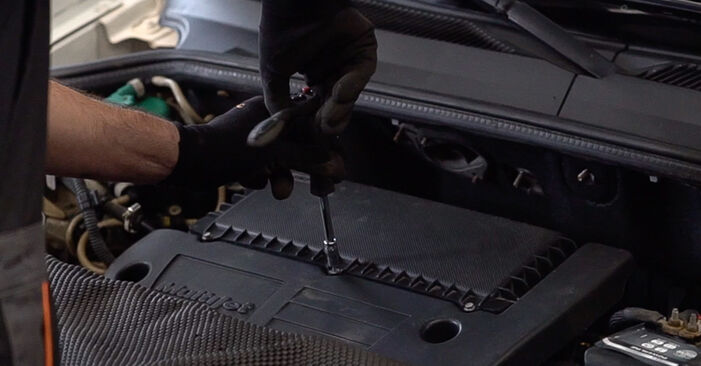 Wie Luftfilter beim Fiat 500 Cabrio 2009 gewechselt werden - Unentgeltliche PDF- und Videoanweisungen