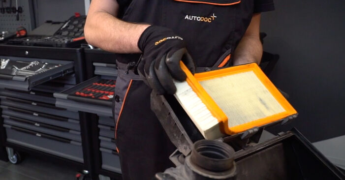 How to remove SKODA FABIA 1.9 TDI 2010 Air Filter - online easy-to-follow instructions