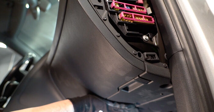 Wie man Innenraumfilter am AUDI R8 Spyder (427, 429) 2010 wechselt - Hinweise und Ratschläge