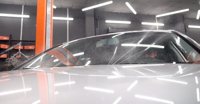 Не е трудно да го направим сами: смяна на Перо на чистачка на Audi TT Roadster 2.0 TFSI quattro 2013 - свали илюстрирано ръководство