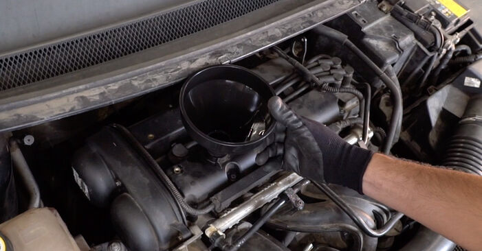 Wie man Ölfilter am Ford Fiesta Mk6 Kastenwagen 2009 ersetzt - Kostenfreie PDF- und Videotipps