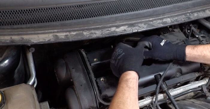 How to change Spark Plug on Ford B-Max JK 2012 - free PDF and video manuals