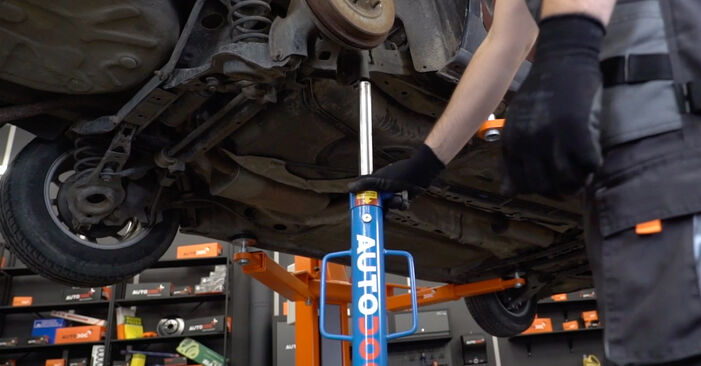 Jak zdjąć i wymienić Poduszka amortyzatora Ford C Max 2 2.0 TDCi 2014 - łatwe w użyciu instrukcje online