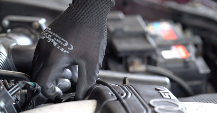 Wie man Ölfilter beim Audi A3 Cabrio 2008 wechselt - Gratis PDF- und Video-Tutorials