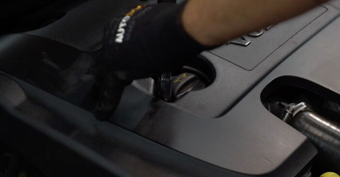Substituir Filtru combustibil VOLVO S80 II (124) 2.5 T 2009 - tutorialul online