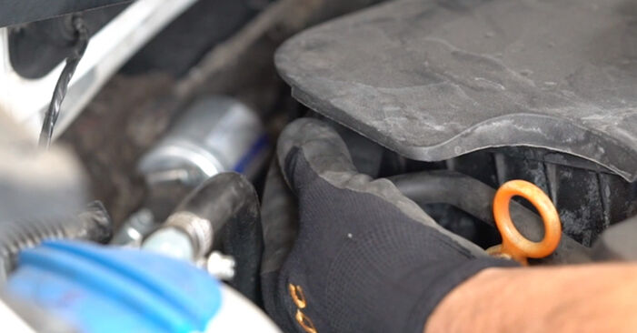 VW PASSAT 2012 Запалителна бобина стъпка по стъпка наръчник за смяна
