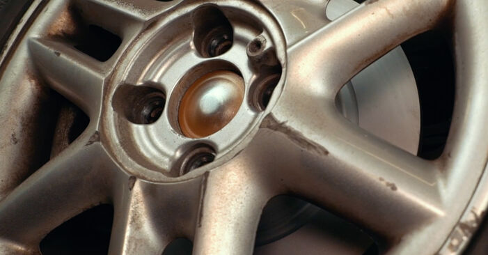 Trinn-for-trinn anbefalinger for hvordan du kan bytte Renault Megane 1 Grandtour 2002 1.8 16V Bremseskiver selv