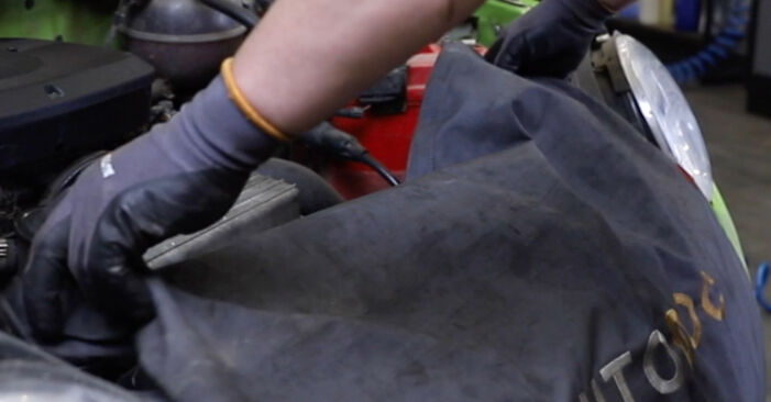 Changing of Poly V-Belt on VW Lupo 6x1 1998 won't be an issue if you follow this illustrated step-by-step guide