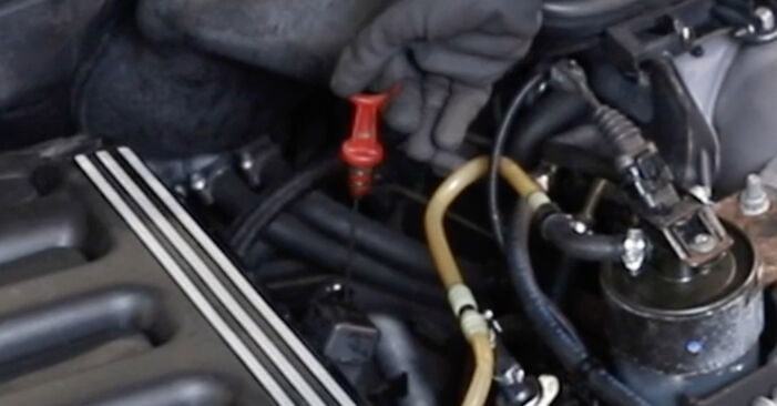 Cómo reemplazar Filtro de Aceite en un BMW X3 (E83) 2.0 d 2004 - manuales paso a paso y guías en video