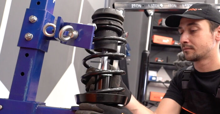 OPEL ASTRA 2.0 DI (F70) Springs replacement: online guides and video tutorials