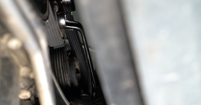 Jak zdjąć i wymienić Pasek wielorowkowy Audi A5 8ta 1.8 TFSI 2013 - łatwe w użyciu instrukcje online
