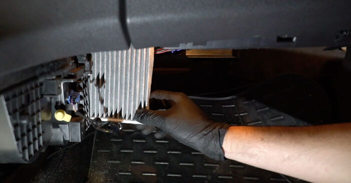 Changing of Pollen Filter on Ford Transit Courier Van 2022 won't be an issue if you follow this illustrated step-by-step guide