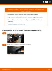 Slik bytter du Kupefilter 1.9 TDI Skoda Octavia 1u