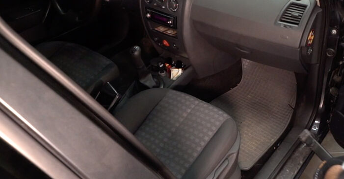 Jak wymienić Filtr powietrza kabinowy w RENAULT Twingo II Hatchback 1.5 dCi 75 2012: pobierz instrukcje PDF i instrukcje wideo